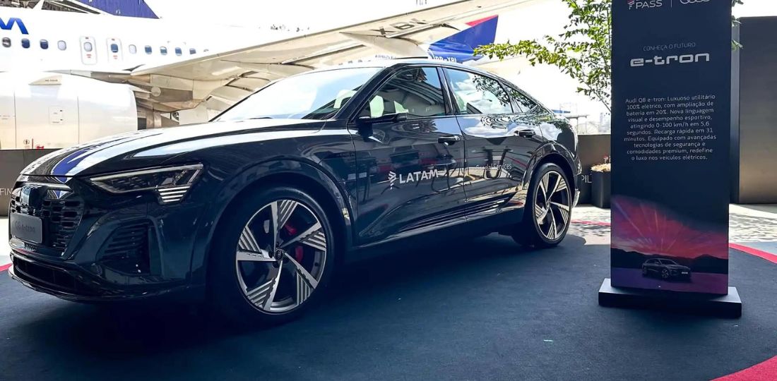 Explorando o Luxo e a Tecnologia: Audi Q8 e-tron será usado em transfer no aeroporto de Congonhas